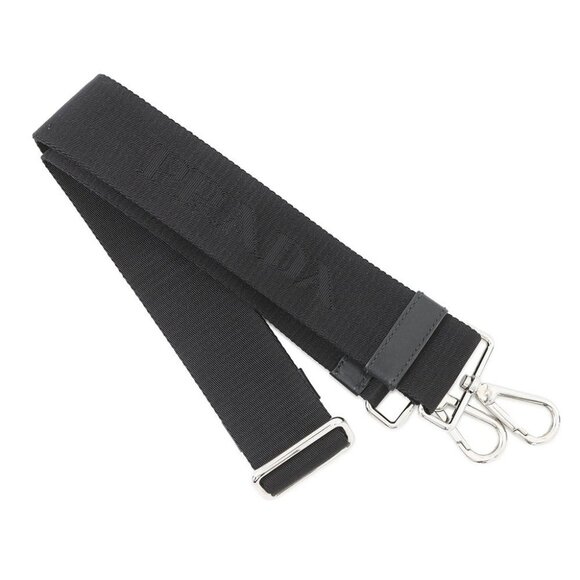 PRADA Tessuto Bomber 2-Way Handbag Nylon Black BL0881 - Picture 11 of 16